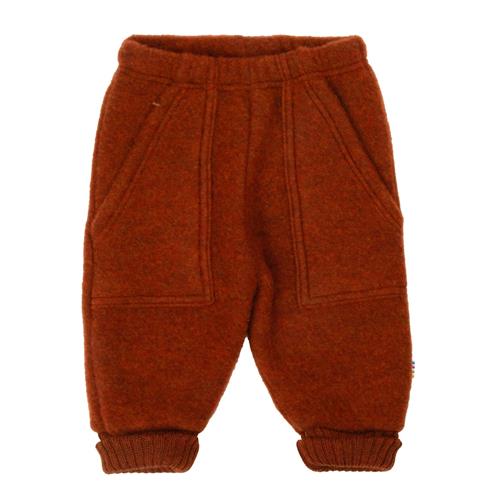 Joha Baggy Bukser I Blød Uld Russet  Russet-70 cm Uld Brun  70 cm  Drenge, Piger