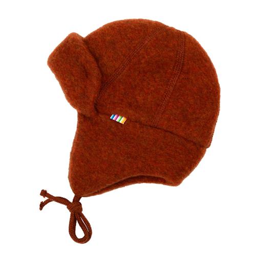 Joha Blød Uldhjelm Med Dobbelt Lag Russet  Russet-37 cm Uld Brun  37 cm  Drenge, Piger