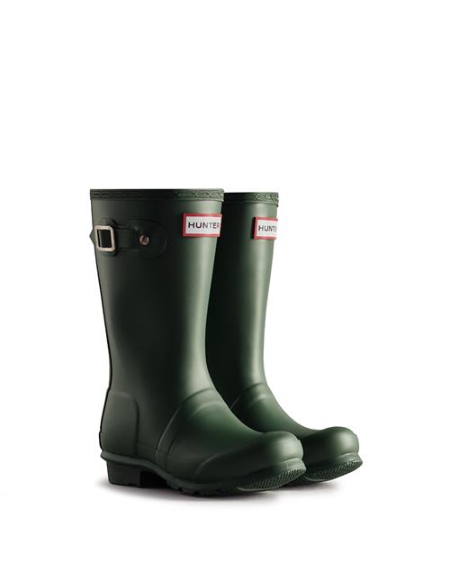 Hunter Junior Originals Gummistøvler Hunter Green  Hunter Green 37 EU  Grøn  37 EU  Drenge, Piger