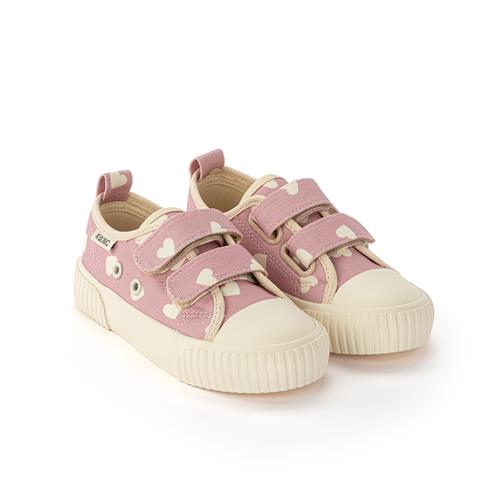 Kuling Madrid Canvas Sneakers Pink Hearts  Pink Hearts 29 EU  Lyserød  29 EU  Piger