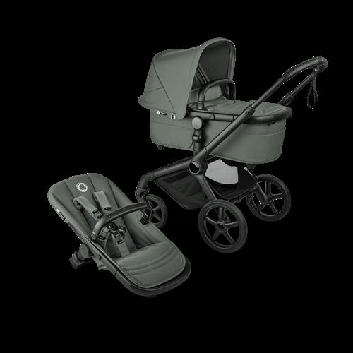 Bugaboo Bugaboo Fox 5 Renew Complete Barnevogn Med Kaleche Forest Green Forest Green-OS  Grøn  One Size 0-48 Months Drenge, Piger