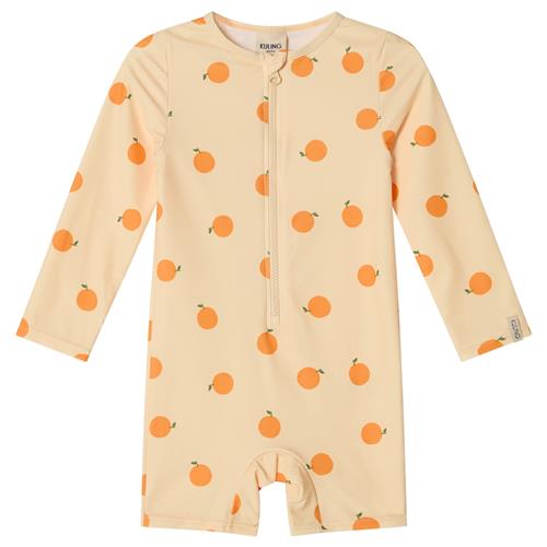 Kuling Paros UV-dragt Pale Yellow Oranges  Pale Yellow Oranges 110/116 cm  Gul  110/116 cm  Drenge, Piger