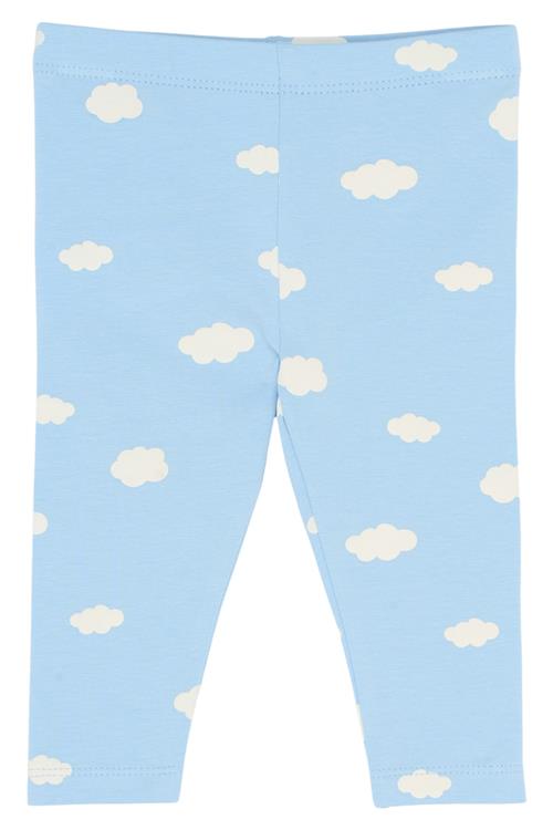 The New Siblings GOTS Paco Leggings Powder Blue  Powder Blue  74 cm  Blå  74 cm  Drenge