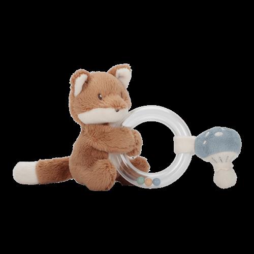 Little Dutch Ring-rasle Forest Friends  Blue-One Size  Blå  One Size  Drenge, Piger