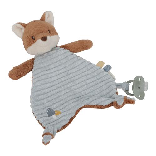 Little Dutch Trøstetæppe Forest Friends  Blue-One Size  Blå  One Size  Drenge, Piger