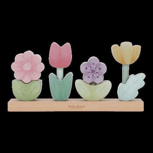 Little Dutch Flowers Stabel-legetøj Fairy Garden  Multi-One Size  Brun  One Size  Drenge, Piger