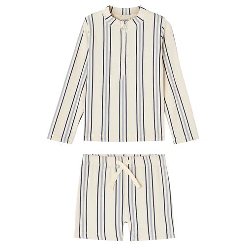 Kuling Madagaskar UV-sæt Blue Stripe  Blue Stripe 98/104 cm  Blå  98/104 cm  Drenge, Piger