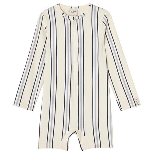 Kuling Paros UV-dragt Blue Stripe  Blue Stripe 110/116 cm  Blå  110/116 cm  Drenge, Piger