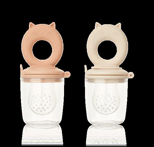 Liewood Miranda Foderautomat I Katteform 2-pak Tuscany Rose / Apple Blossom  Tuscany Rose / Apple Blossom-One Size  Rød  One Size  Drenge, Piger