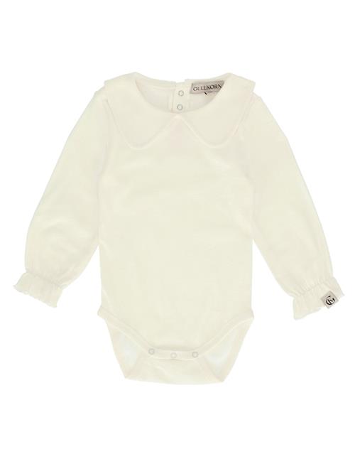 Gullkorn Peg Bodysuit Creme  Creme-86 cm  Creme  86 cm  Drenge, Piger