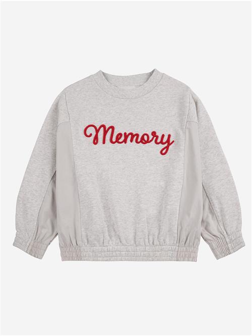 Bobo Choses Memory Sweatshirt Offwhite  Offwhite-6-7 Y  Hvid  6-7 år  Piger