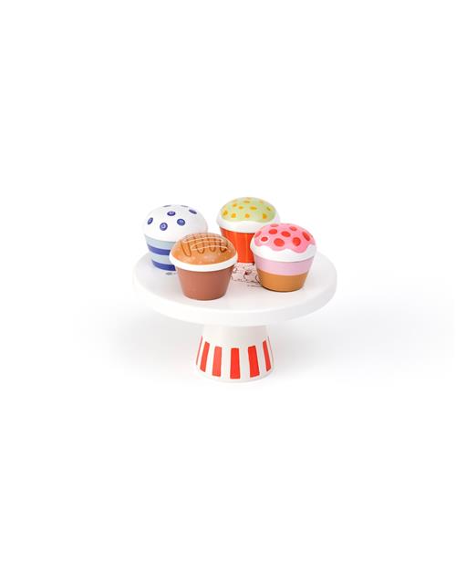 Kid's Concept Moomin Cupcakes Kagestativ Multi  Multi One Size  Hvid  One Size  Drenge, Piger
