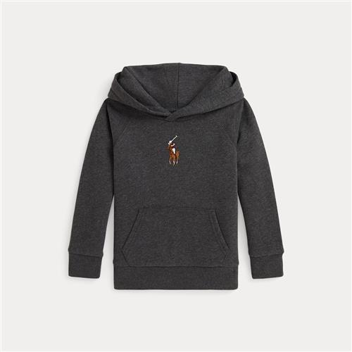 Ralph Lauren Fleece-hættetrøje Windsor Heather  Windsor Heather 88-93cm  Sort  88-93 cm  Piger