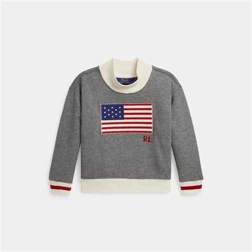 Ralph Lauren Sweatshirt Vintage Pepper Heather  Vintage Pepper Heather 130-134cm  Grå  130-134 cm  Piger