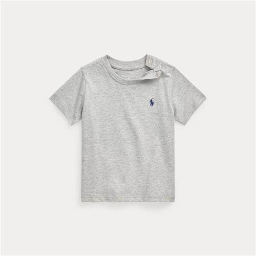 Ralph Lauren T-shirt Med Rund Hals Andover Heather  Andover Heather 62/68 cm  Grå  62/68 cm  Drenge