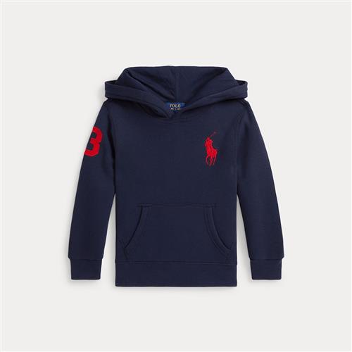 Ralph Lauren Fleece-hættetrøje Refined Navy  Refined Navy 109-116cm  Marineblå  109-116 cm  Drenge