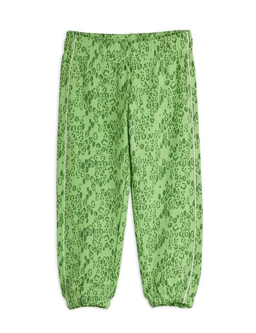Mini Rodini Mini Leopard Joggingbukser Green  Green 80/86 cm  Grøn  80/86 cm  Drenge