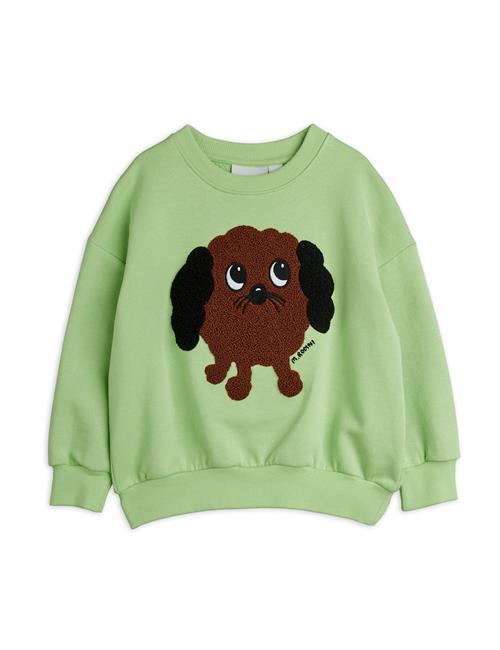 Mini Rodini Doggie Sweatshirt Green  Green 104/110 cm  Grøn  104/110 cm  Drenge