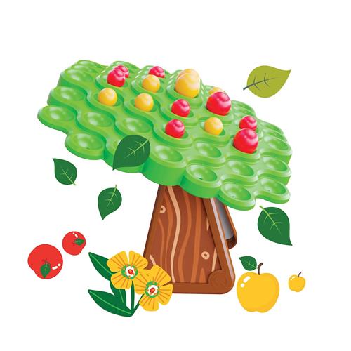 Quercetti Quercetti - Stay Apple Balanced Balance-spil Multi One Size-Multi  Grøn  One Size  Drenge, Piger