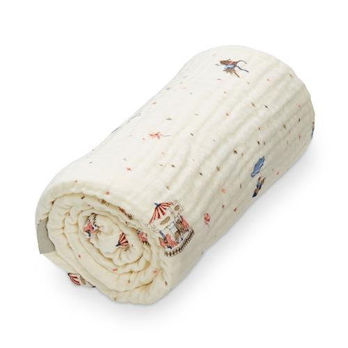 Cam Cam GOTS Muslin-tæppe Til Baby Carousel  Carousel One Size  Rød  One Size  Drenge, Piger