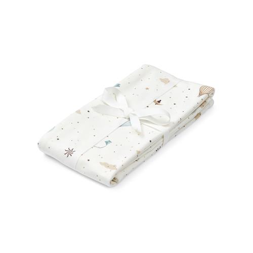 Cam Cam GOTS Jersey Swaddle Dreamland  Dreamland One Size  Blå  One Size  Drenge