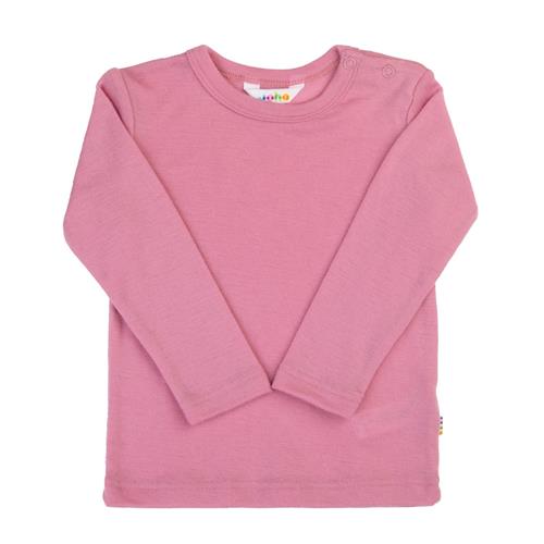 Joha Langærmet Top I Uld Pink  Pink-100 cm  Lyserød  100 cm  Piger