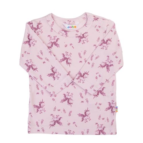 Joha Langærmet Top Pink  Pink-70 cm  Lyserød  70 cm  Piger