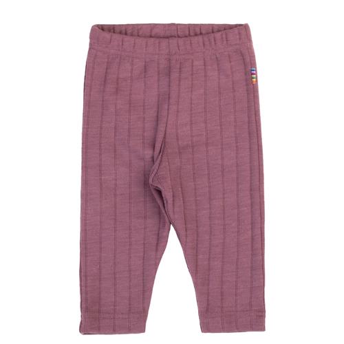 Joha Leggings I Uld Heather  Heather-80 cm  Lyserød  80 cm  Piger