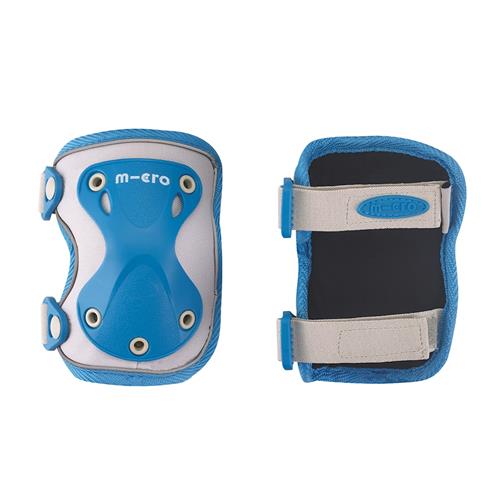 Micro Beskyttelsespuder Til Knæ Og Albuer Reflective Blue   Knee And Elbow Protective Pads Reflective Blue S  Blå  S  Drenge, Piger