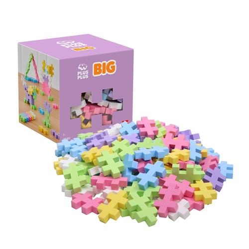 Plus-Plus Plus-Plus BIG Pastel Mix - 100 Stykker Mix  Onesize-Mix  Lilla  One Size  Drenge, Piger