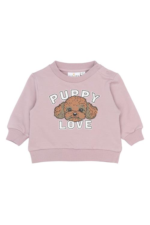 The New Siblings SBSelena Sweatshirt Sea Fog  Sea fog-80 cm  Blå  80 cm  Piger