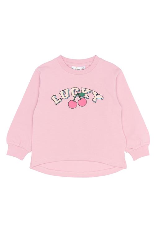 The New Siblings Shelby Sweatshirt Silver Pink  Silver Pink-86 cm  Lyserød  86 cm  Piger