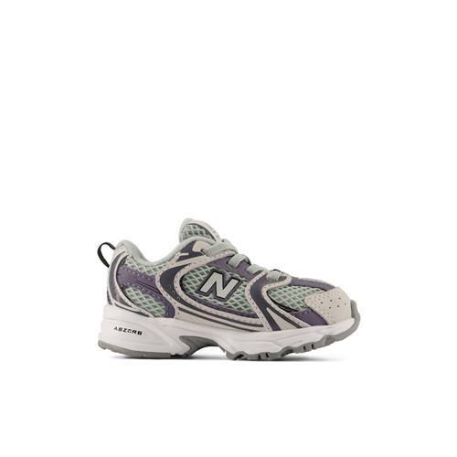 New Balance 530 Kids Bungee Lace Sneakers Neptune Grey  Neptune Grey 21.5 EU  Grå  21.5 EU