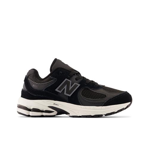 New Balance 2002 Kids Lace Sneakers Black Black 34.5 EU  Hvid  34.5 EU
