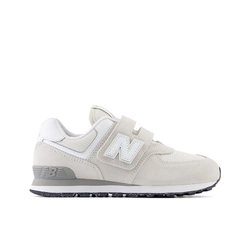 New Balance 574 Kids Hook & Loop Sneakers Nimbus Cloud  Nimbus Cloud 29 EU  Grå  29 EU  Drenge