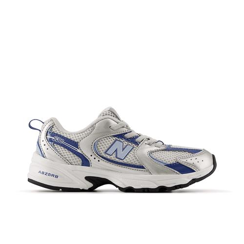 New Balance 530 Kids Bungee Lace Sneakers Silver Metallic  Silver Metallic 33.5 EU  Sølv  33.5 EU