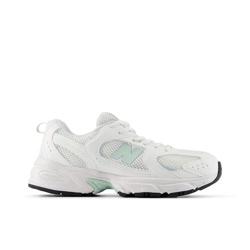 New Balance 530 Junior Lace Sneakers White  White 36 EU  Hvid  36 EU  Piger