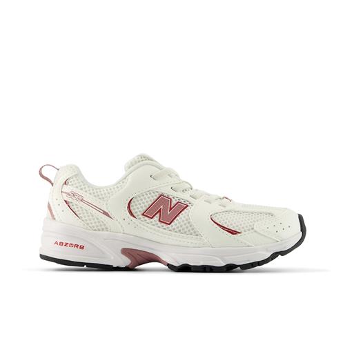 New Balance 530 Kids Bungee Lace Sneakers Sea Salt  Sea Salt 32 EU  Hvid  32 EU  Piger