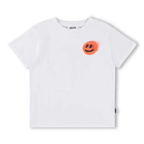 Molo GOTS Rame T-shirt Happy Basket  Happy Basket 104 cm  Hvid  104 cm  Drenge