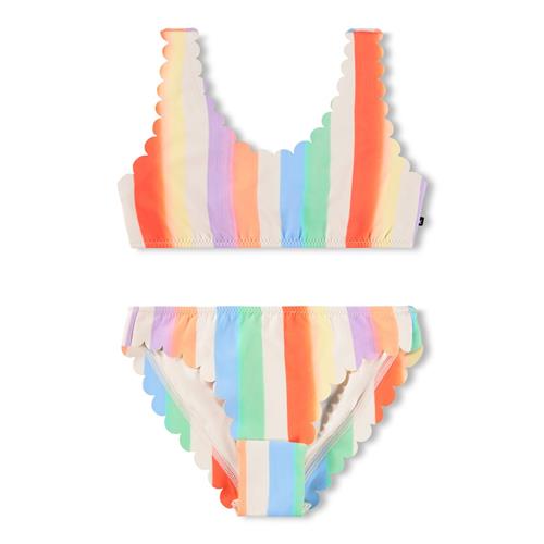 Molo Nolina Bikini Rainbow Paint  Rainbow Paint 110/116 cm  Hvid  110/116 cm  Piger