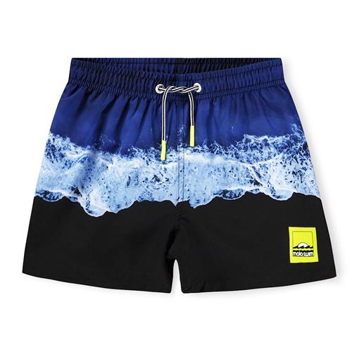 Molo Niko Board Shorts Big Ocean  Big Ocean 122/128 cm  Blå  122/128 cm  Drenge
