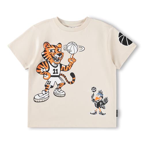 Molo GOTS Rodney T-shirt Basket Mascots  Basket Mascots 140 cm  Hvid  140 cm  Drenge