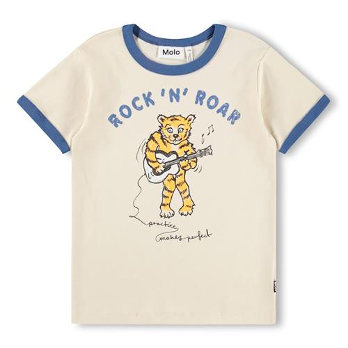 Molo GOTS Ronnie T-shirt Summer Sand  Summer Sand 116 cm  Creme  116 cm  Drenge
