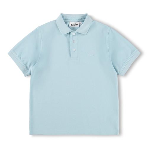 Molo GOTS Reyo Poloshirt Stream  Stream 98 cm  Blå  98 cm  Drenge