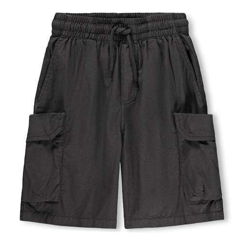 Molo GOTS Argod Cargo Shorts Raven  Raven 128 cm  Sort  128 cm  Drenge