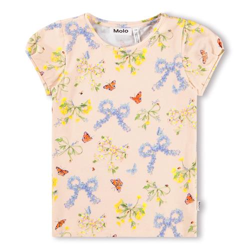 Molo GOTS Rimona Tee Flowerbows  Flowerbows 104 cm  Lyserød  104 cm  Piger