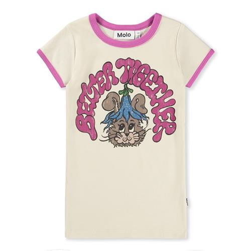 Molo GOTS Rhiannon Tee Summer Sand  Summer Sand 92 cm  Creme  92 cm  Piger