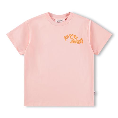 Molo GOTS Riley T-shirt Cloud Pink  Cloud Pink 110 cm  Lyserød  110 cm  Piger