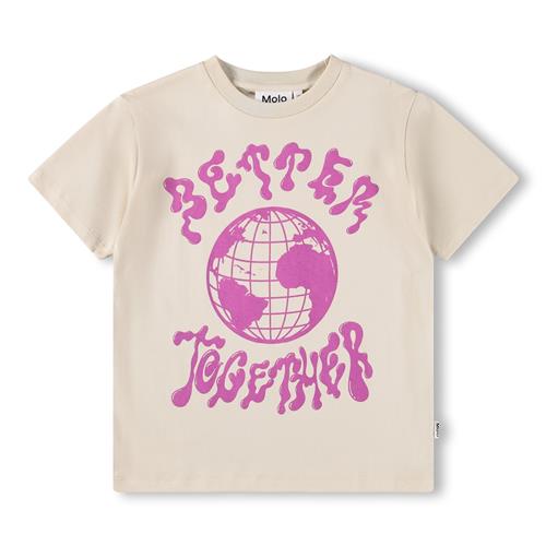 Molo GOTS Riley T-shirt Summer Sand  Summer Sand 92 cm  Creme  92 cm  Piger