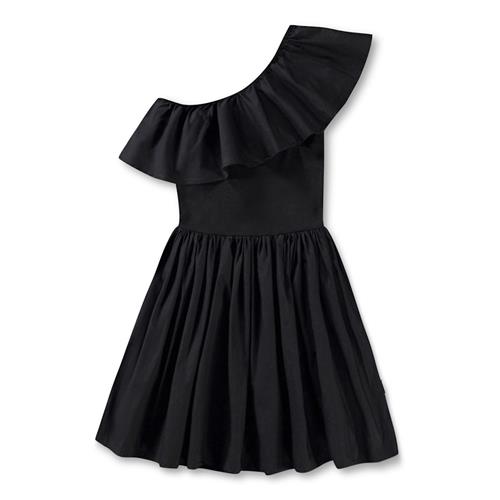 Molo GOTS Chloey Kjole Black  Black 134/140 cm  Sort  134/140 cm  Piger